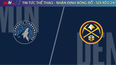 Soi kèo bóng rổ NBA Minnesota Timberwolves vs Denver Nuggets 20/3