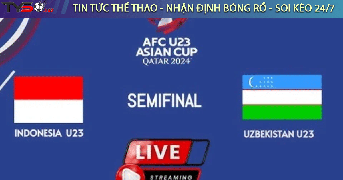 U23 Indonesia vs U23 Uzbekistan