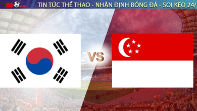 Singapore vs Hàn Quốc