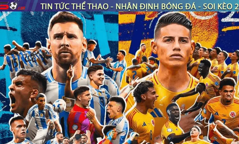 Truc tiep bong da Argentina Colombia