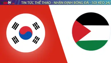 Nhận định bóng đá Hàn Quốc vs Palestine 18h00 ngày 5/9