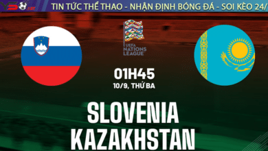 Nhận định bóng đá Slovenia vs Kazakhstan 1h45 ngày 10/9