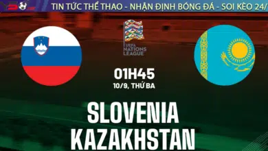 Nhận định bóng đá Slovenia vs Kazakhstan 1h45 ngày 10/9