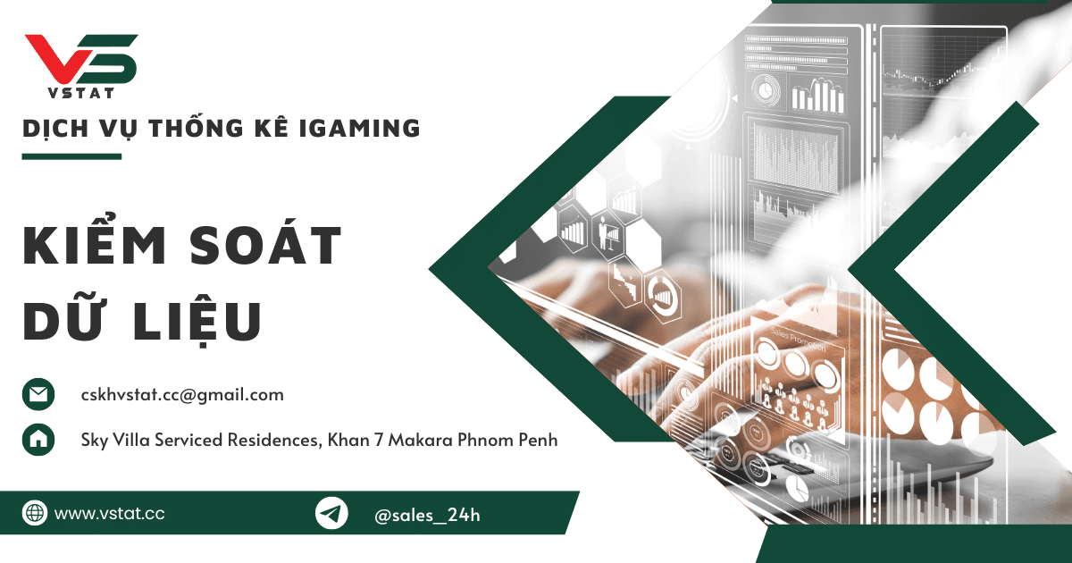Vstat dịch vụ thống kê & kiểm soát dữ liệu iGaming