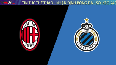 Dự đoán trận AC Milan vs Club Brugge (23h45 ngày 22/10): Mục tiêu 3 điểm đầu tiên