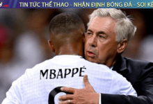 Tin bóng đá sáng 22/10: HLV Ancelotti không cần Mbappe phòng ngự