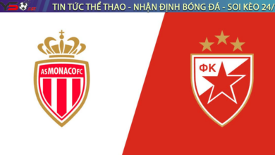 Nhận định bóng đá Monaco vs Crvena Zvezda, 23h45 ngày 22/10: Chủ nhà thắng lớn