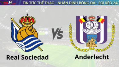 Nhận định bóng đá Real Sociedad vs Anderlecht 23h45 ngày 03/10 Europa League 2024/25