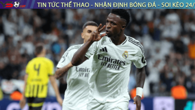 Cập nhật bóng đá sáng 25/10: Vinicius được vinh danh xuất sắc nhất lượt trận thứ 3 Champions League