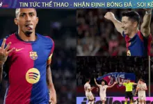 Barca đánh bại Bayern ở Champions League: Raphinha tỏa sáng với hat-trick