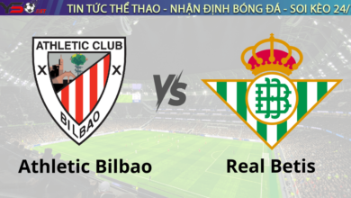 Nhận định bóng đá Athletic Bilbao vs Real Betis 3h00 Ngày 4/11