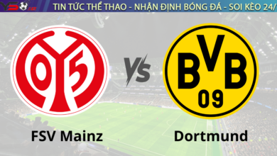 Nhận định bóng đá Mainz vs Dortmund 21h30 ngày 9/11