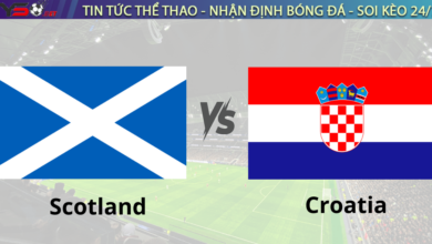 Nhận định bóng đá Scotland vs Croatia 02h45 ngày 16/11 UEFA Nations League
