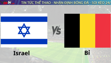 Nhận định bóng đá Israel vs Bỉ 02h45 ngày 18/11 UEFA Nations League 2024-25