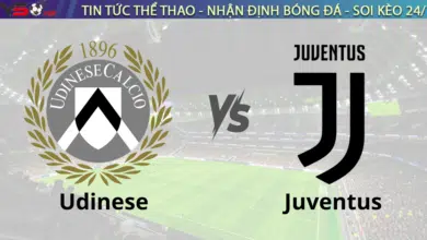 Nhận định bóng đá Udinese vs Juventus 00h00 Ngày 3/11 (Serie A)