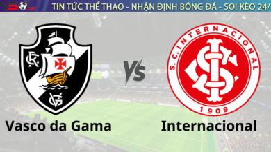 Nhận định bóng đá Vasco da Gama vs Internacional, 06h00 ngày 22/11 VĐQG Brazil 2024