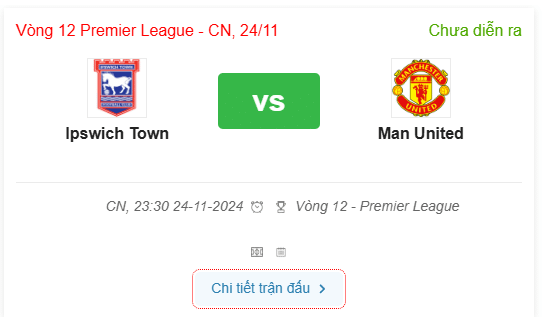 MU vs Ipswich