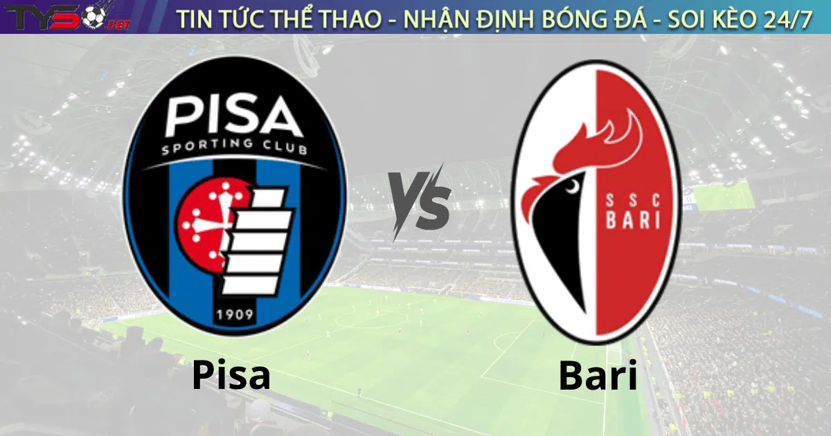 Nhận định bóng đá Pisa vs Bari 02h30 ngày 14/12 Serie B