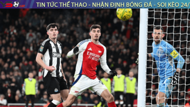 Arsenal gặp khó tại bán kết Cúp Liên đoàn sau thất bại trước Newcastle