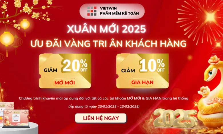 XUÂN MỚI 2025 – ƯU ĐÃI VÀNG TRI ÂN KHÁCH HÀNG VIETWIN
