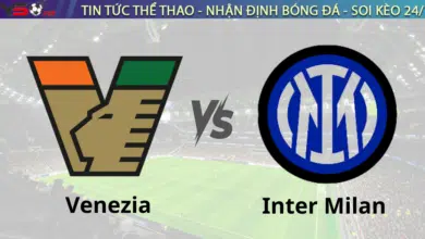 Nhận định bóng đá Venezia vs Inter Milan 21h00 ngày 12/1 Serie A 2024/25