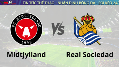Nhận định Midtjylland vs Real Sociedad (0h45 ngày 14/2): Chờ đợi những bất ngờ