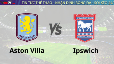 Nhận định Aston Villa vs Ipswich 22h00 ngày 15/2 tại sân Villa Park