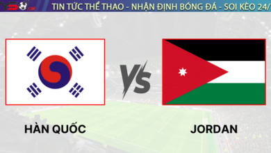 Nhận định Hàn Quốc vs Jordan 18h00 ngày 25/3 (Vòng loại World Cup 2026)