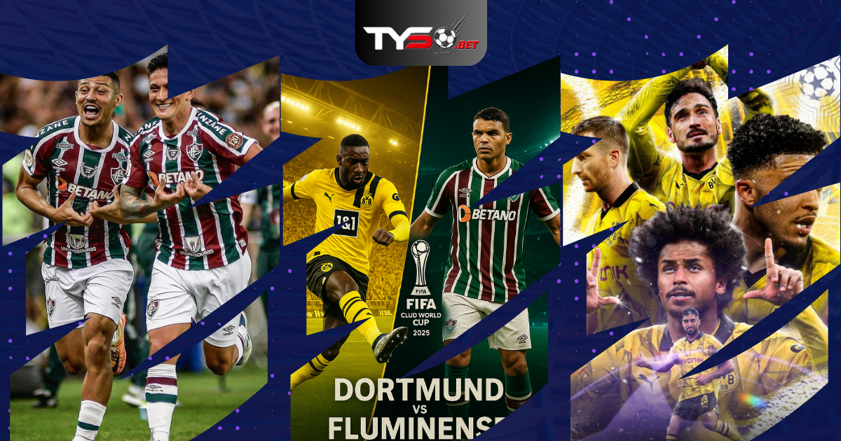 Nhận định Fluminense vs Dortmund (23h00 ngày 17/6): Khát vọng châu Âu đối đầu bản lĩnh Nam Mỹ