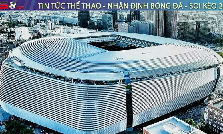 Bernabéu “Lột Xác” Lần Nữa: Real Madrid Chi Thêm 20 Triệu Euro Xây Siêu Trung Tâm Đô Thị!
