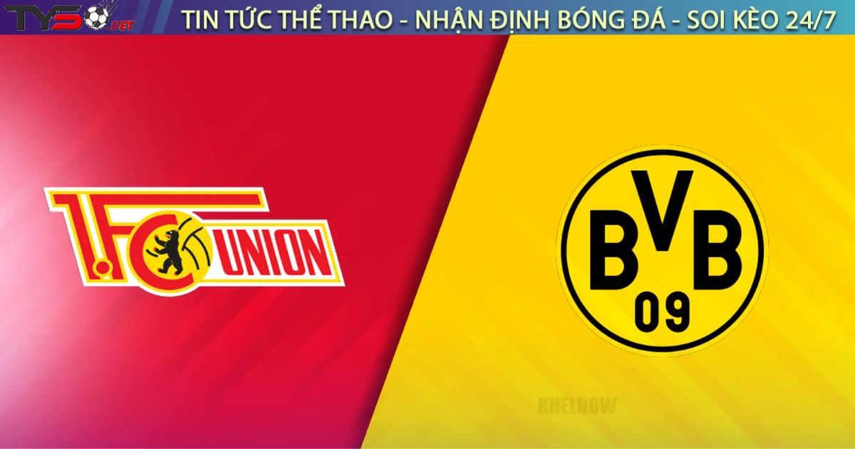 Nhận định bóng đá Dortmund vs Union Berlin, 22h30 ngày 31/08/2025