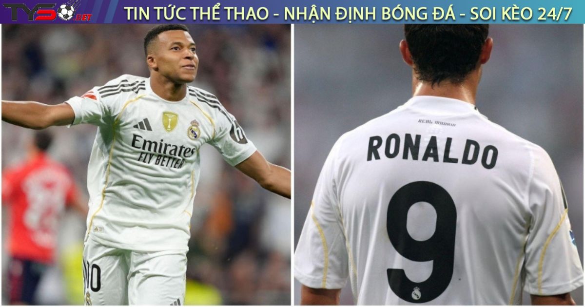 Mbappe phá kỷ lục kéo dài 16 năm của Ronaldo