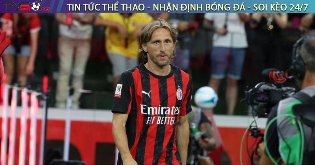 Modric ghi dấu ấn trong ngày ra mắt AC Milan