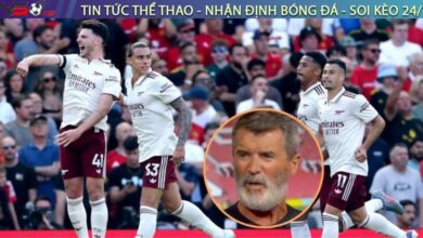 Thua đau Arsenal, cựu thủ quân MU - Roy Kane chỉ ra điểm yếu cố hữu của Pháo thủ