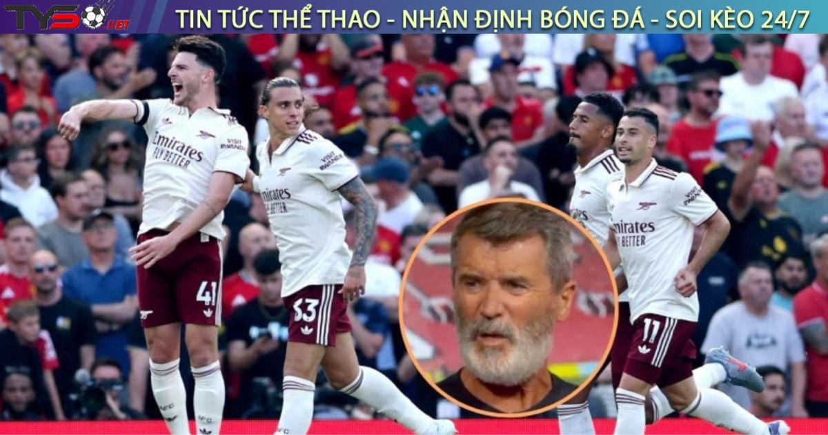 Thua đau Arsenal, cựu thủ quân MU - Roy Kane chỉ ra điểm yếu cố hữu của Pháo thủ