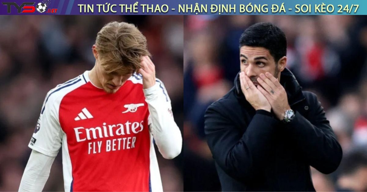 Muốn vô địch Ngoại hạng Anh, Arteta cần quyết định lớn với Odegaard?