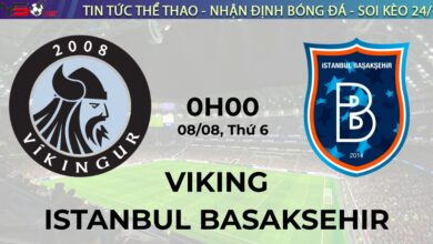 Nhận định Viking vs Istanbul Basaksehir 0h00 ngày 8/8 (Conference League 2025/26)