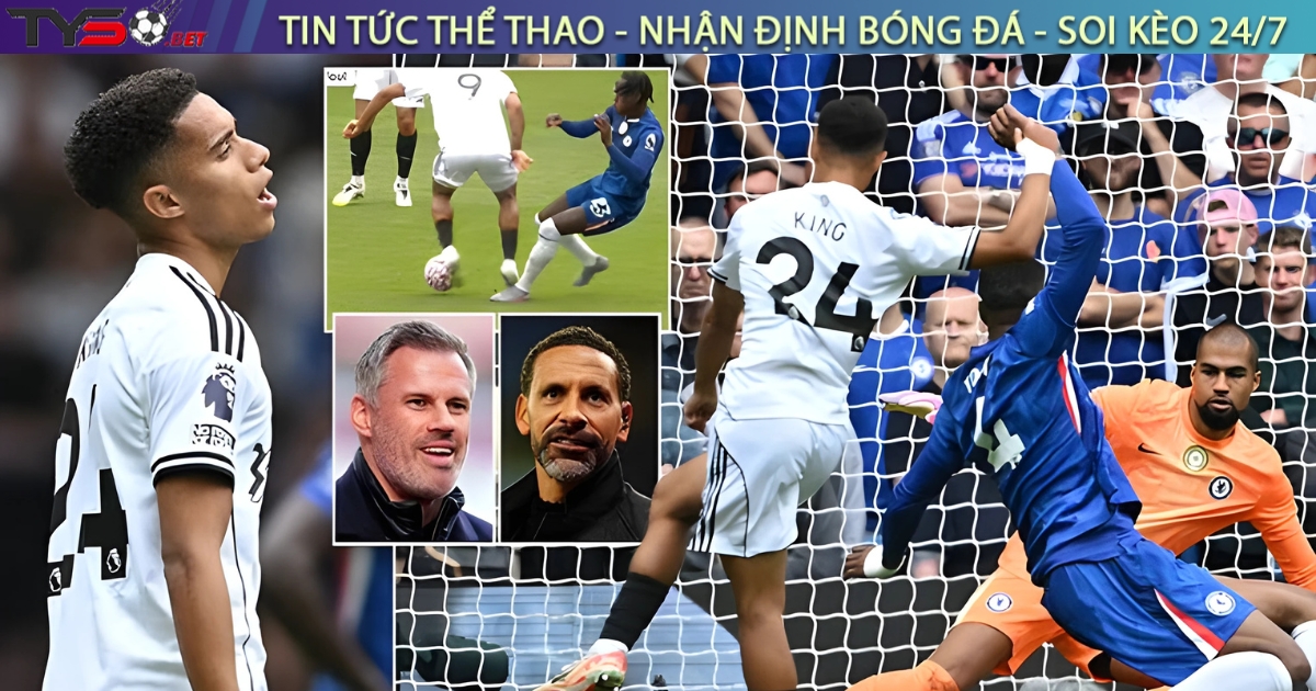Fulham “ghi nhận” bàn thắng bị từ chối trước Chelsea