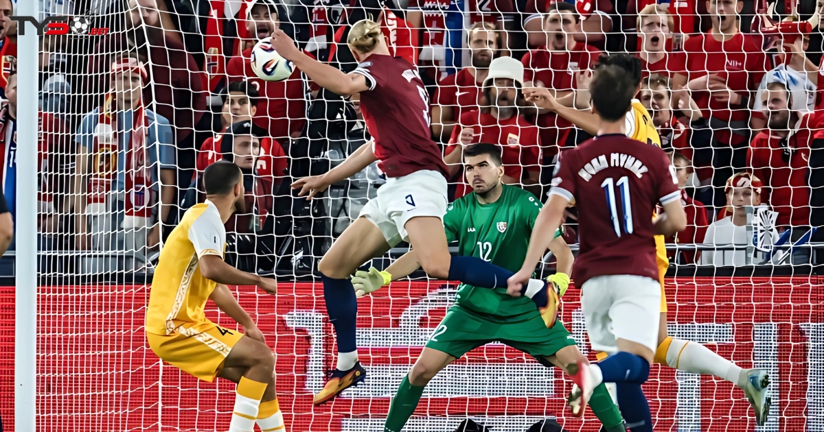 Với chiến thắng 11-1, Na Uy giữ đỉnh bảng I vòng loại World Cup 2026