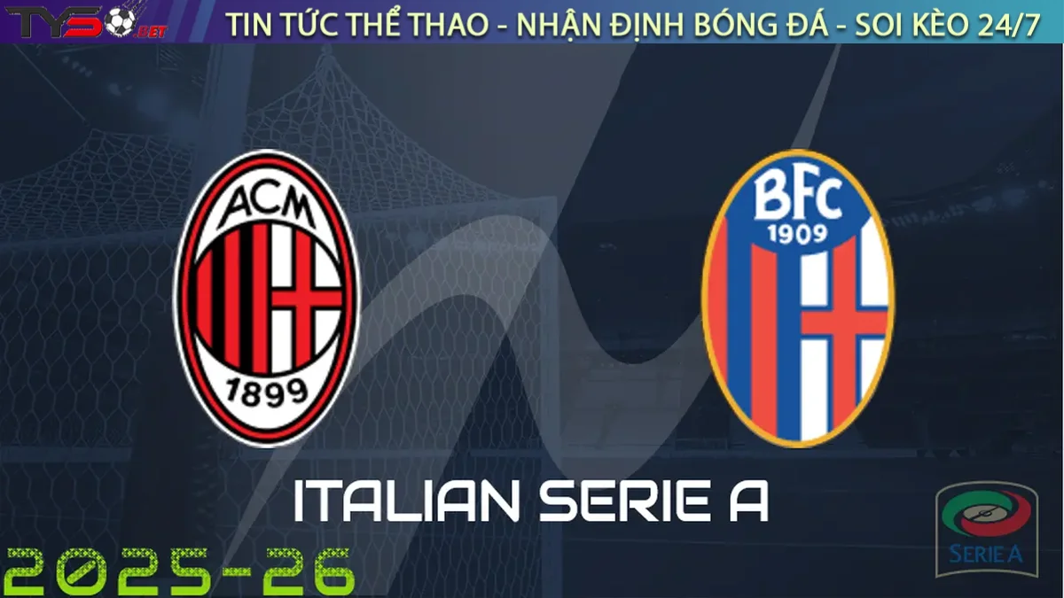 Nhận định AC Milan vs Bologna, 01h45 ngày 15/09/2025 Serie A