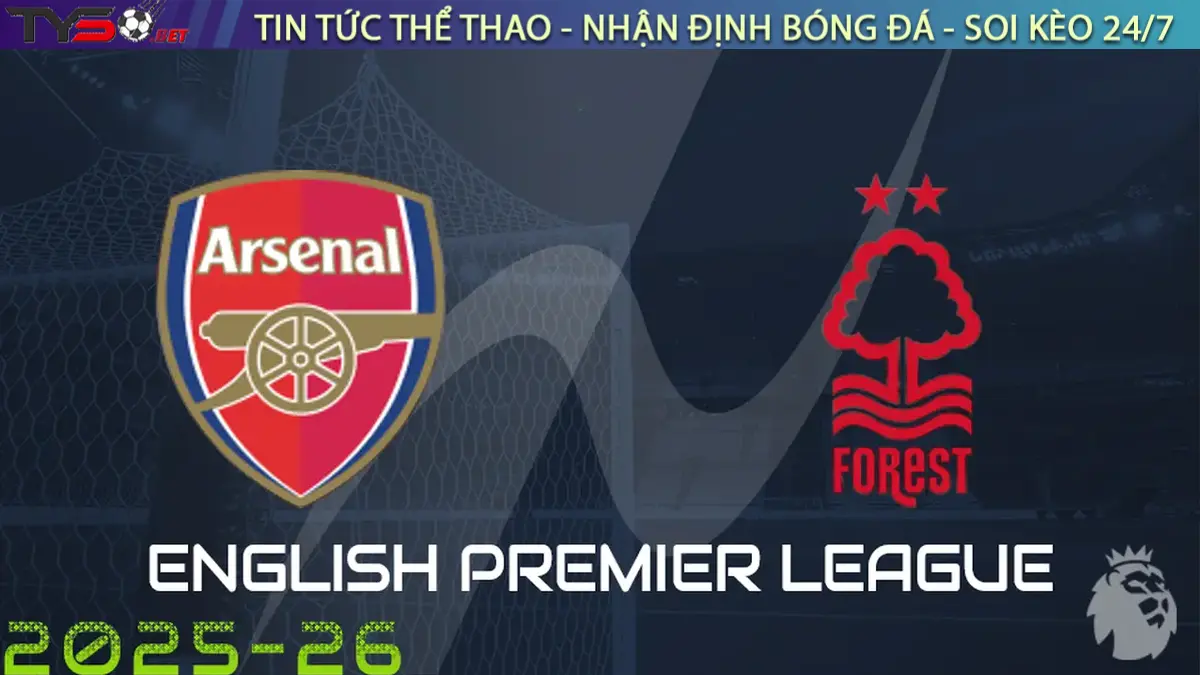 Nhận định Arsenal vs Nottingham Forest, 18:30 ngày 13/09/2025 – Giải Ngoại Hạng Anh
