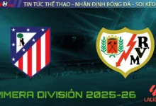 Nhận định Atletico Madrid vs Rayo Vallecano, 02h30 ngày 25/09/2025 – Vòng 6 La Liga
