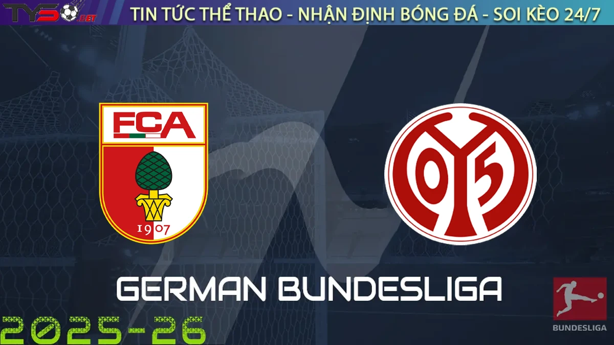 Nhận định Augsburg vs Mainz 05, 20h30 ngày 20/09/2025 – Bundesliga