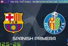 Nhận định Barcelona vs Getafe, 02h00 ngày 22/09/2025 – La Liga