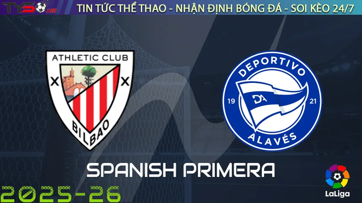 Nhận định Bilbao vs Alaves, 23h30 ngày 13/09/2025 – La Liga