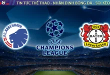 Nhận định Copenhagen vs Bayer Leverkusen, 23h45 ngày 18/9 Cúp C1 Châu Âu