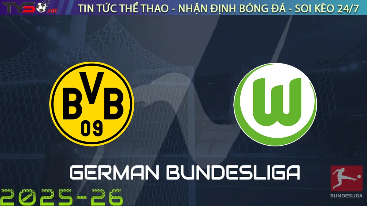 Nhận định Dortmund vs Wolfsburg, 00h30 ngày 22/09/2025 – Bundesliga