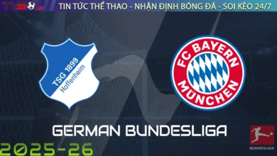 Nhận định Hoffenheim vs Bayern Munich, 20h30 ngày 20/09/2025 – Bundesliga