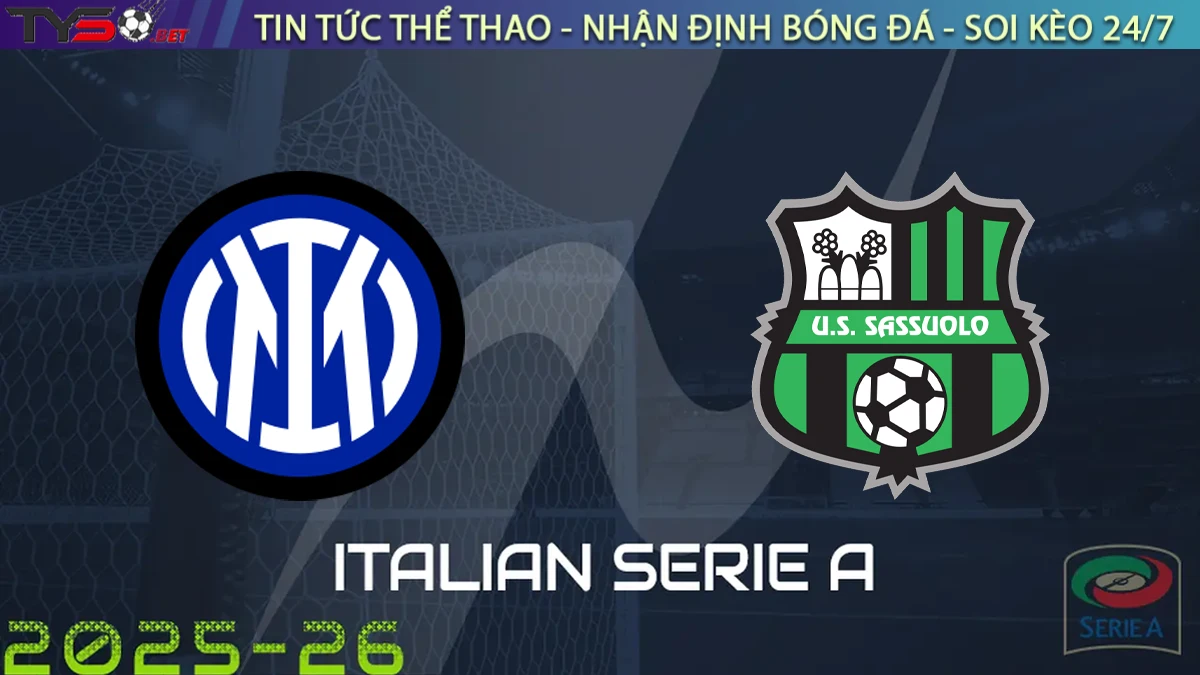 Nhận định Inter Milan vs Sassuolo, 01h45 ngày 22/09/2025 – Serie A