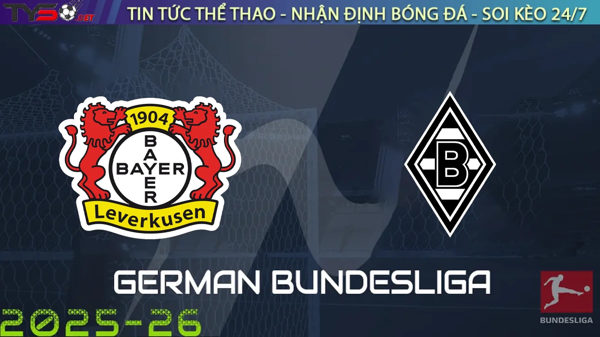 Nhận định Leverkusen vs Monchengladbach, 22h30 ngày 21/09/2025 – Bundesliga